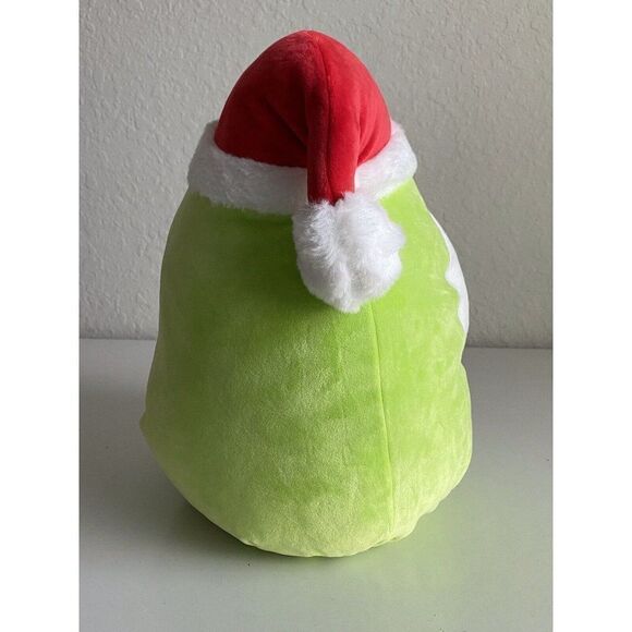 Squishmallow Monsters Inc Mike Wazowski 12 Inches Christmas Soft Plush Santa Hat - Picture 5 of 7